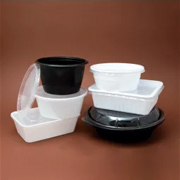 Plastové boxy - Na hlavné jedlá a poievky, omáčky, zákuskové krabice
